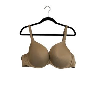 Cacique Lane Bryant Modern Lightly Lined Lounge Bra Tan Womens Size 44C